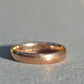 Sturdy Vintage Rose Gold Band