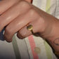 Small Vintage Monogram Signet Ring EAC