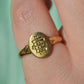 Small Vintage Monogram Signet Ring EAC