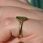 Small Vintage Monogram Signet Ring EAC