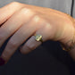 Small Vintage Monogram Signet Ring EAC