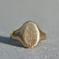 Elongated Vintage Signet Ring EH