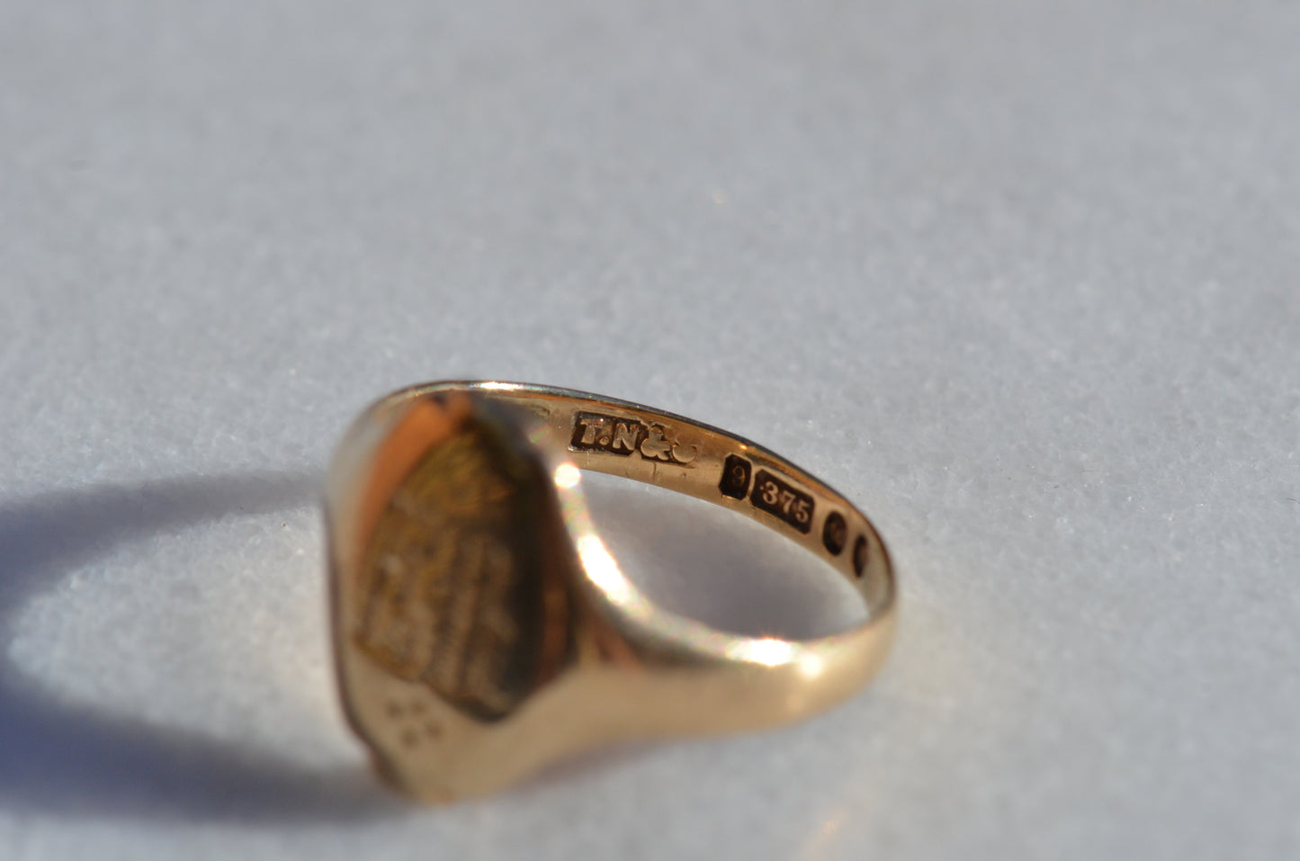 Elongated Vintage Signet Ring EH