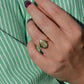 Elongated Vintage Signet Ring EH