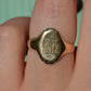 Elongated Vintage Signet Ring EH