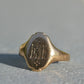 Elongated Vintage Signet Ring EH