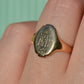 Elongated Vintage Signet Ring EH