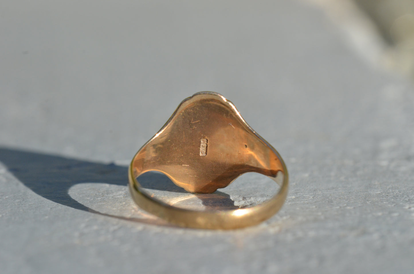 Elongated Vintage Signet Ring EH