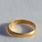 Petite Antique 22k Band 1864 4.5