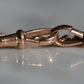 Warm Antique Double Albert Chain