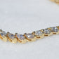 Outstanding Vintage Marquise Diamond Tennis Bracelet