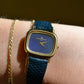 Dramatic Vintage Baume & Mercier Lapis Lazuli Watch