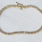 Outstanding Vintage Marquise Diamond Tennis Bracelet