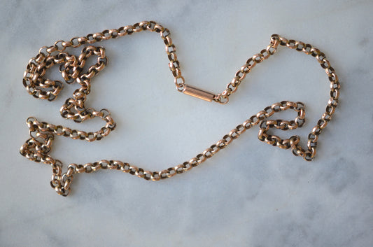 Rosy Victorian Belcher Chain