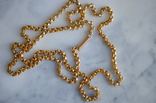 Heavy Victorian-Style Belcher Chain