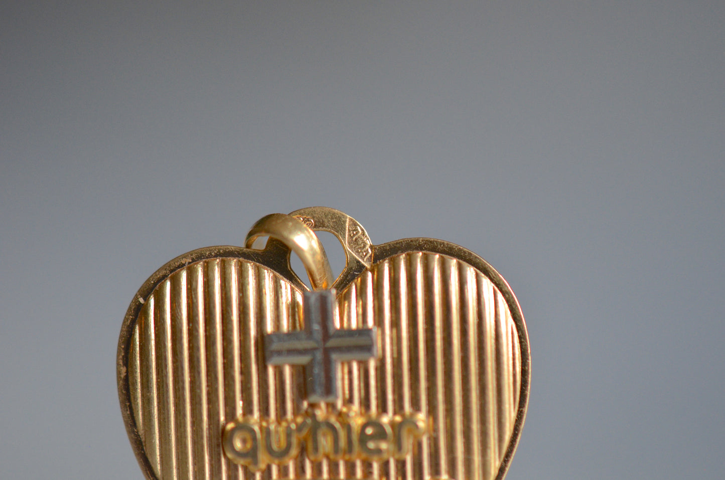 Vintage Puffy Heart Love Token