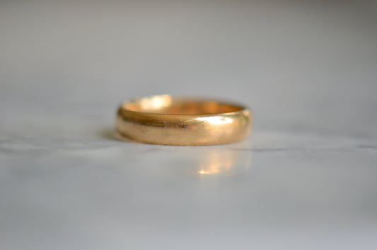 Minimal and Sentimental Personalized Wedding Band