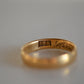 Romantic Personalized Victorian Wedding Band