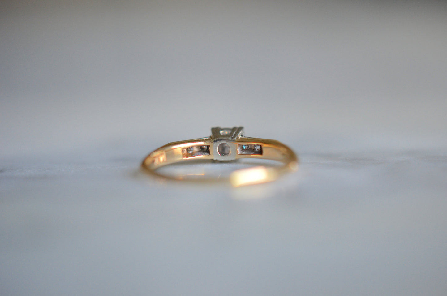 Modest Wartime Engagement Ring