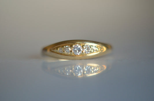 Refined Edwardian Five Stone Ring