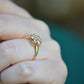 Breathtaking Old Mine Cluster Ring