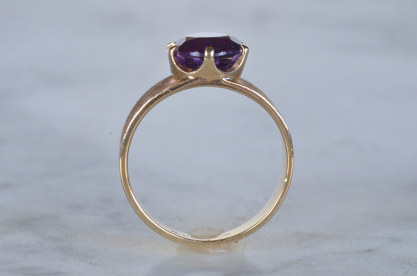 Dramatic Vintage Amethyst Cocktail Ring