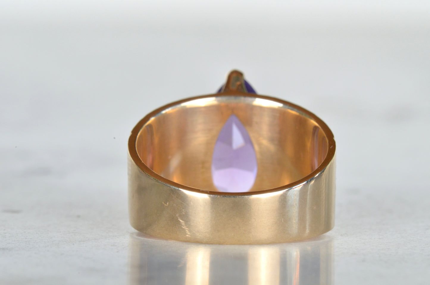 Dramatic Vintage Amethyst Cocktail Ring