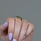 Gorgeous Vintage Jade Saddle Ring