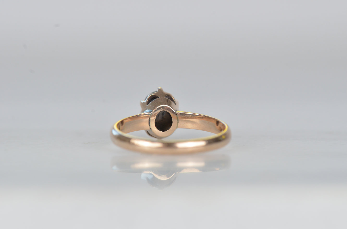 Mesmerizing Vintage Black Star Sapphire Ring