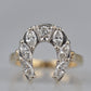 Dazzling Vintage Diamond Horseshoe Ring