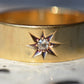 Dreamy Antique Star Set Cigar Band