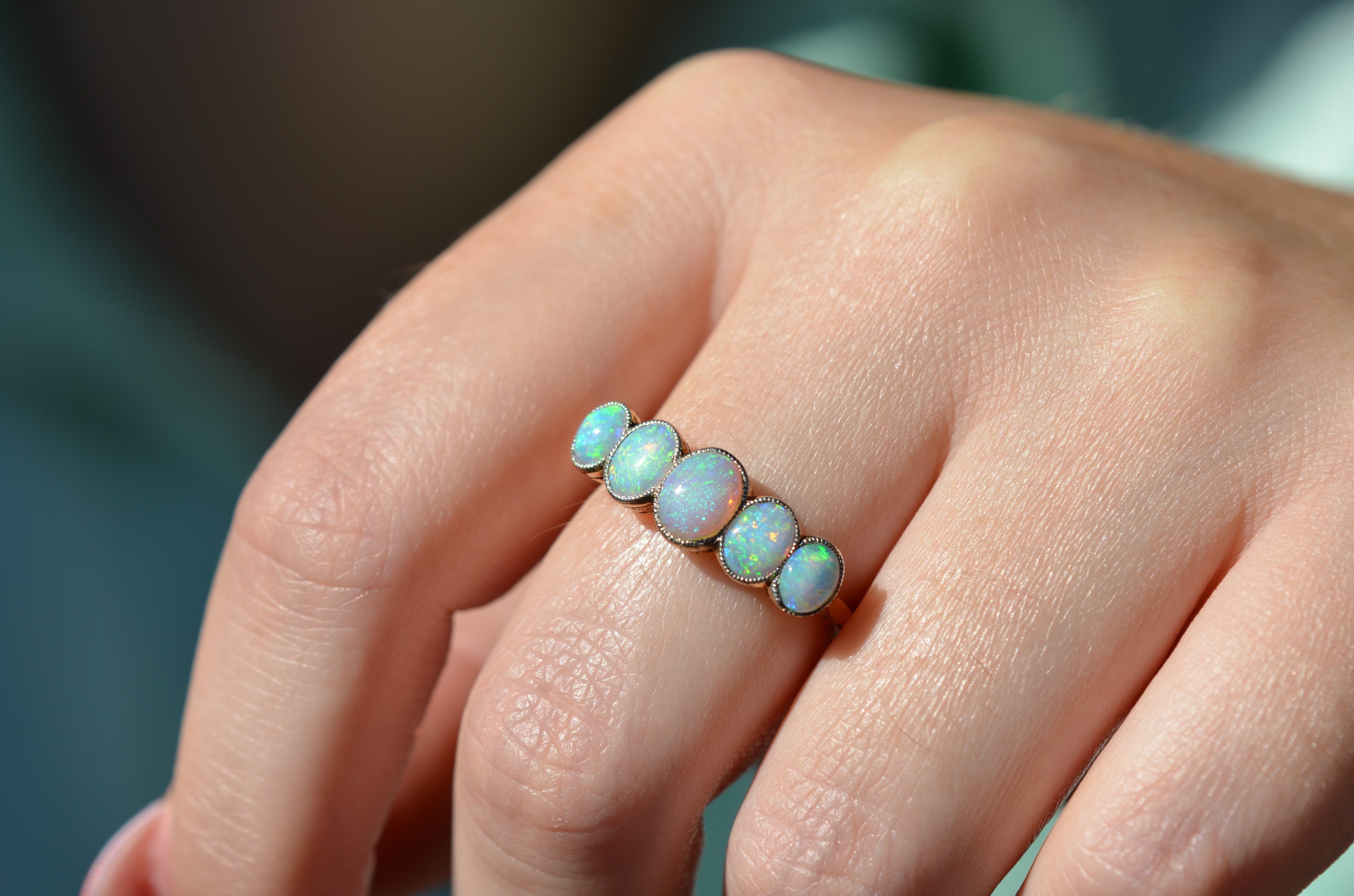 Edwardian deals opal ring