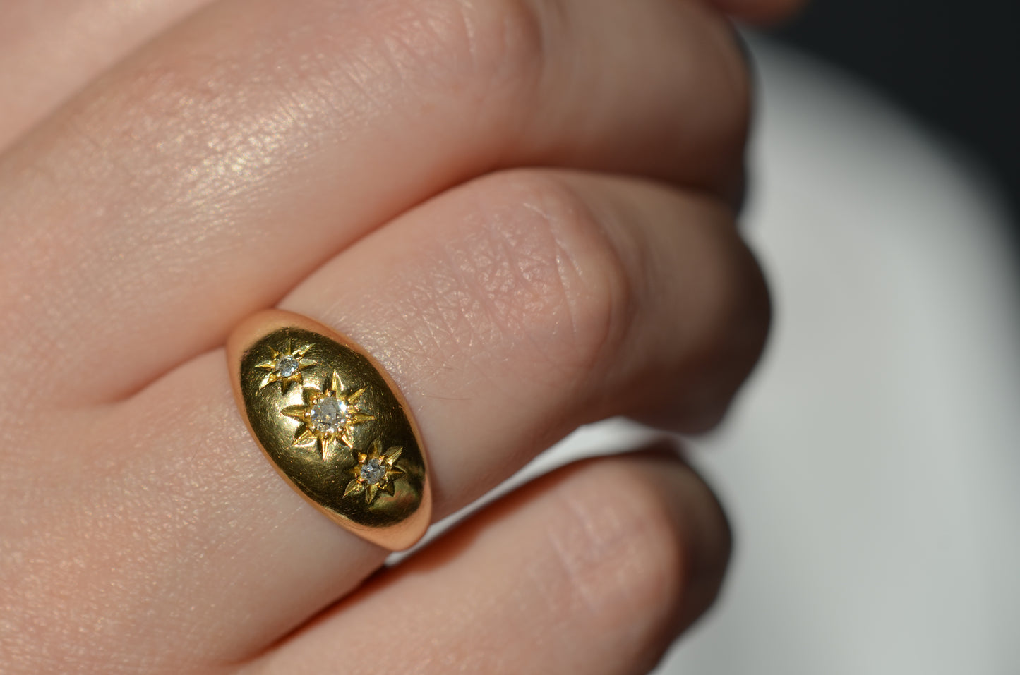 Ideal Edwardian Starburst Ring