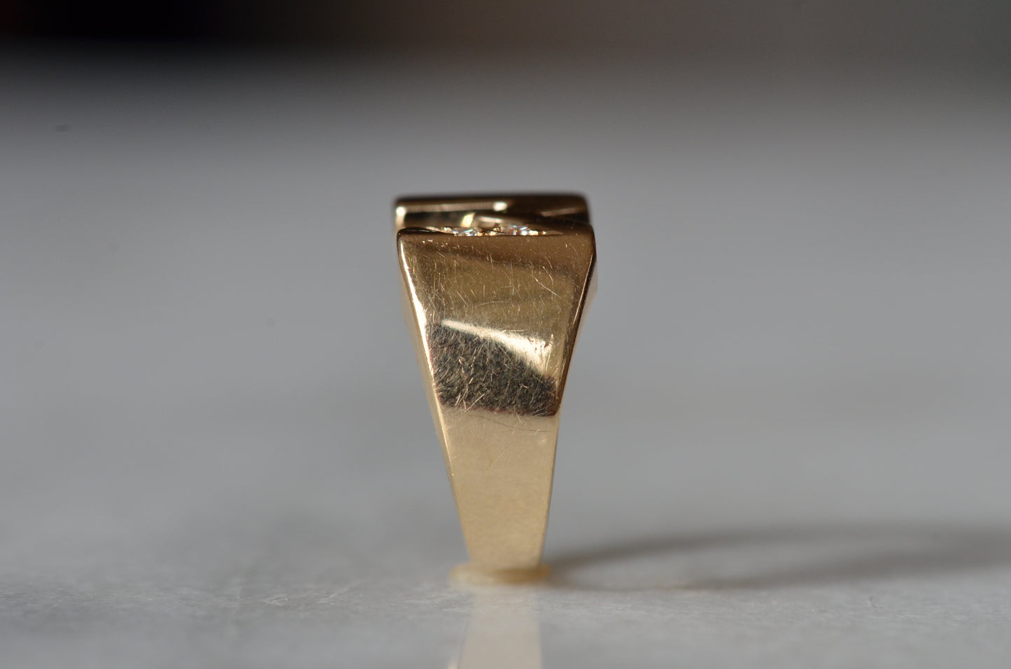 Bold Vintage M Ring